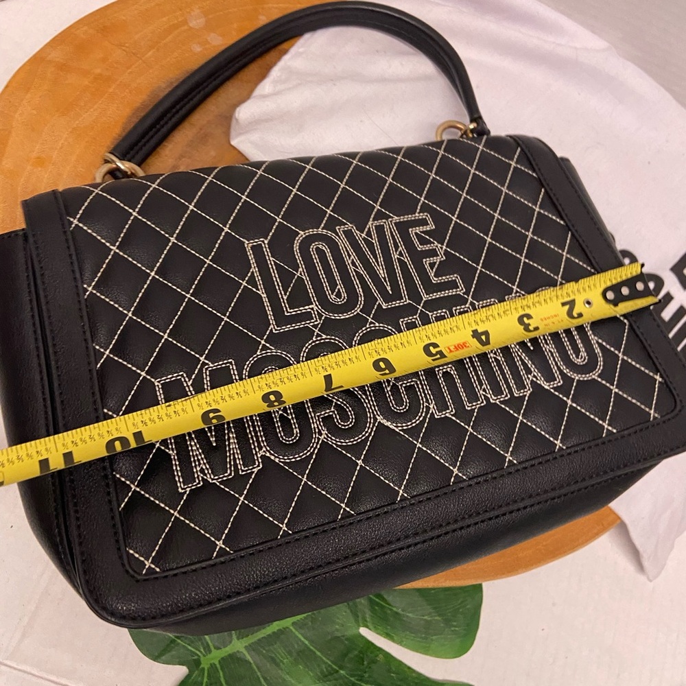 Love Moschino Quilted Shoulder Bag & DustBag - Picture 7 of 9